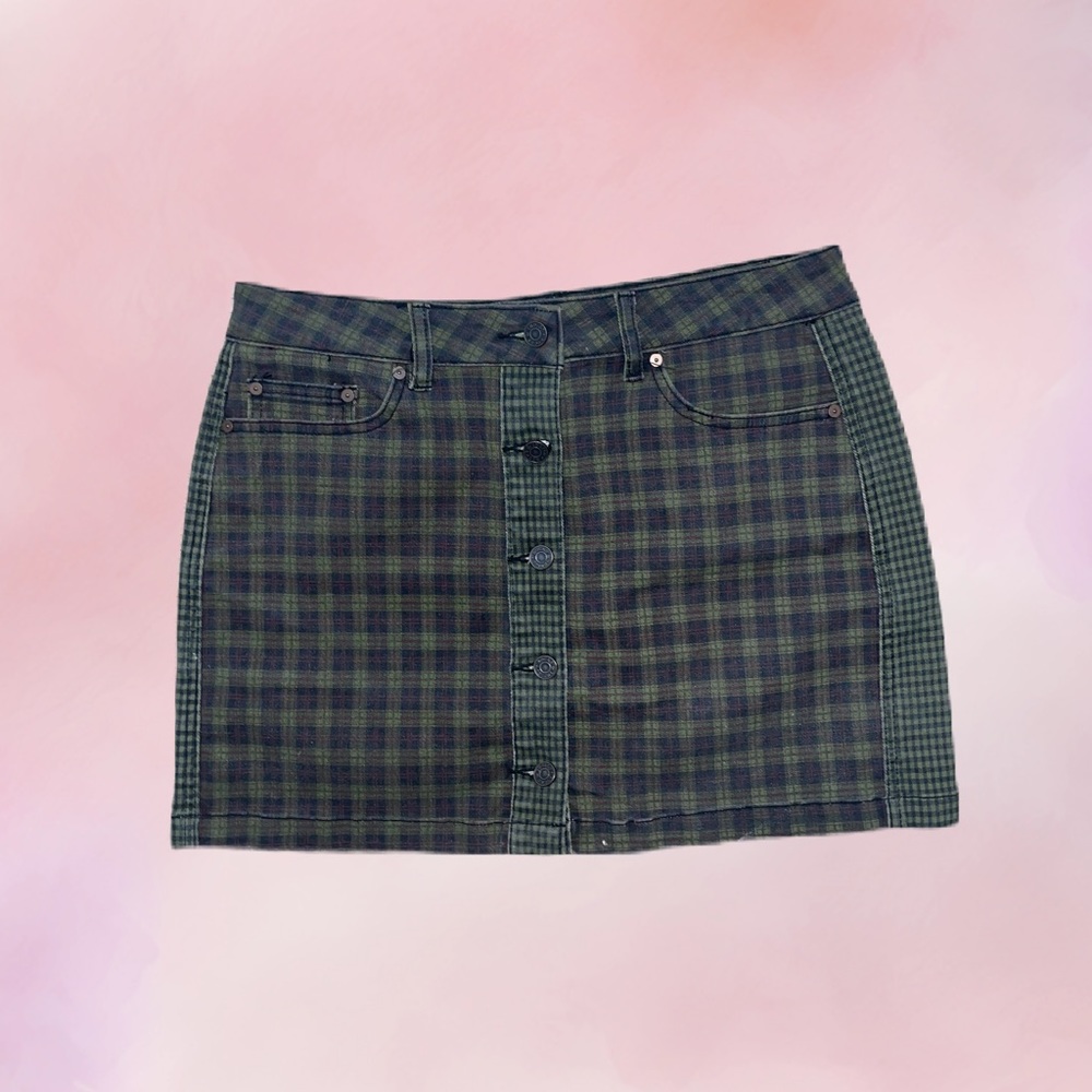 🪻 Tartan Plaid Miniskirt